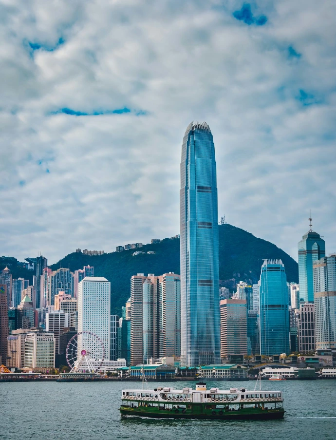 白天的城市風景攝影