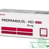 Propranolol/hydrochlorothiazide 40mg/25mg